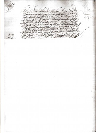 Assento de baptismo de Maria Antonia (16.12.1725)